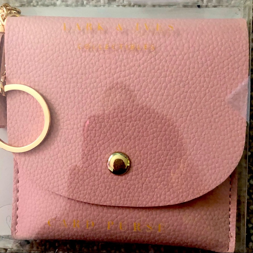 Brand new! Lark and Ives collection card purse and nail kit